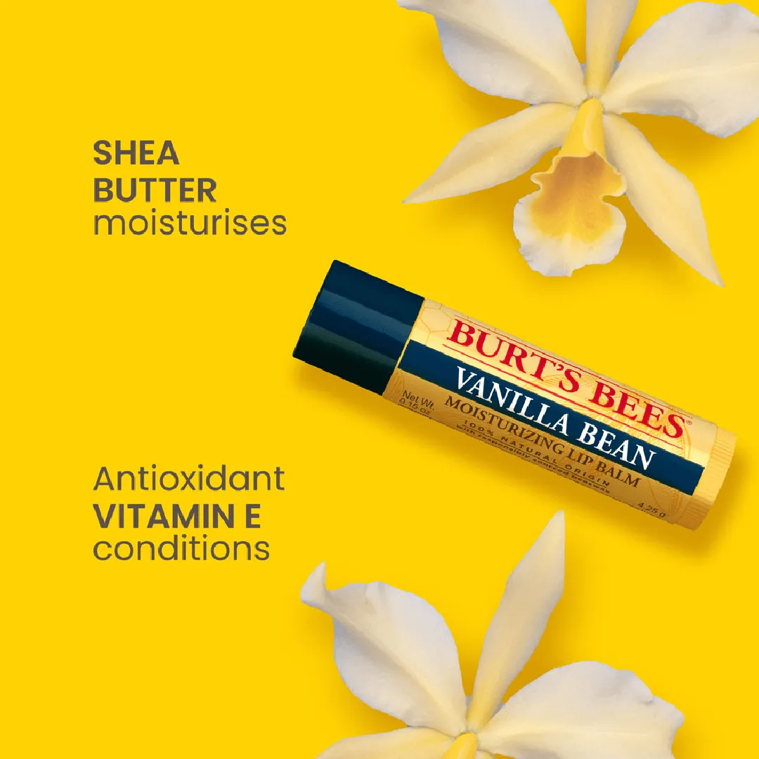 Burt's Bees Beeswax & Vanilla Bean Lip Balm - Pack of 2 - Image 3