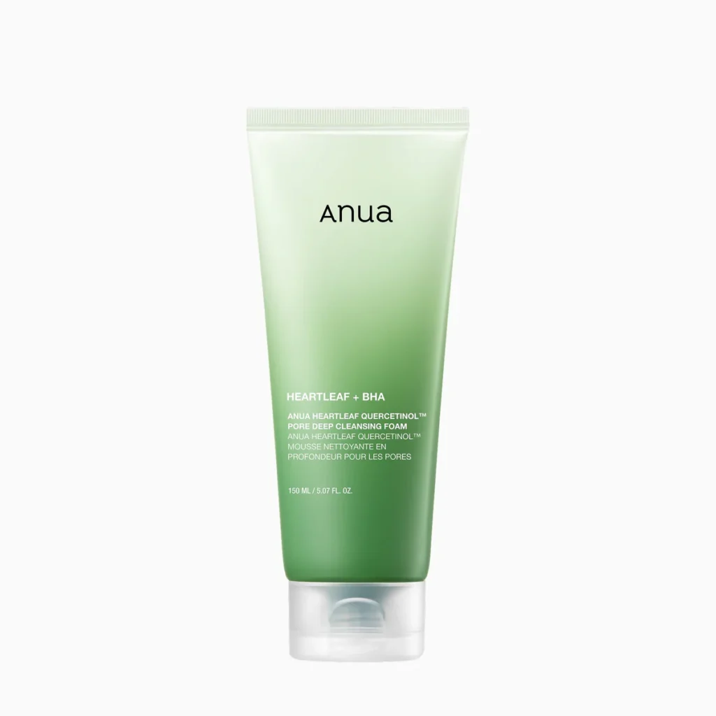 Anua Heartleaf Quercetinol Pore Deep Cleansing Foam (150ml)